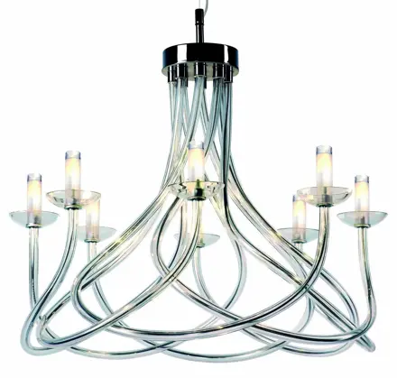 Moderne Lampe Tourbillon 8/II. Ni