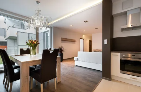 Kristall Kronleuchter für Esszimmer EL441804SW Kristall Kronleuchter für Esszimmer EL441804SW