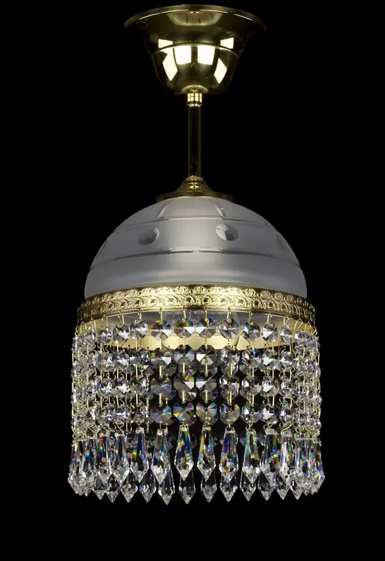 Messingsluster mit Behängen L331CLN