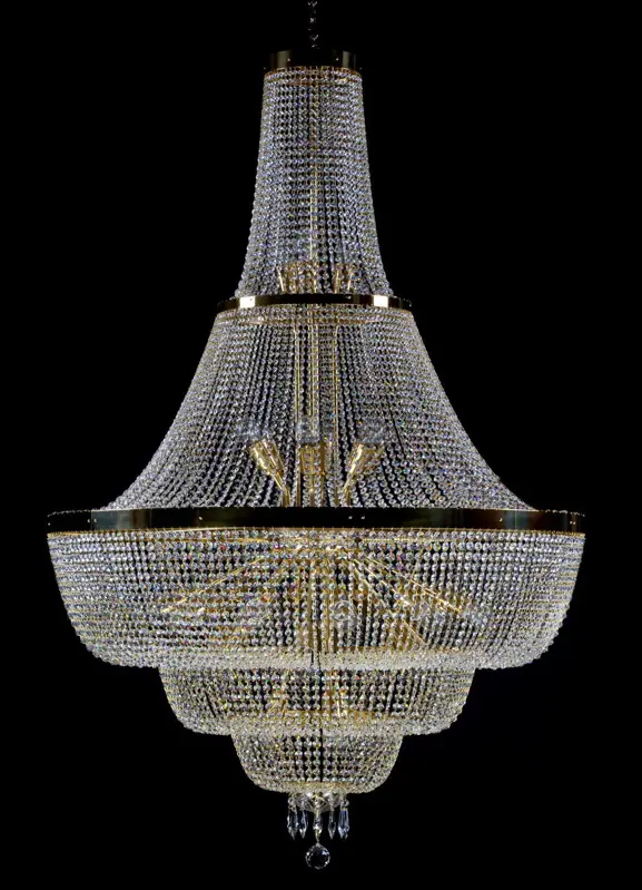 Große Lüster mit Behängen L202CLN