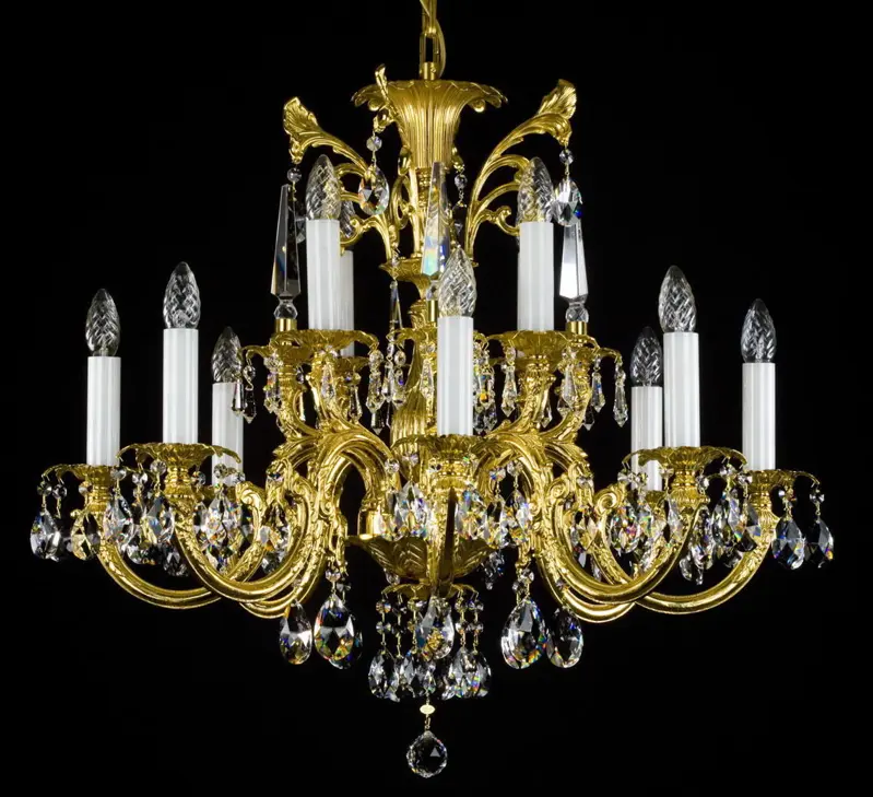 Messingsluster mit Vehängen L360CLN