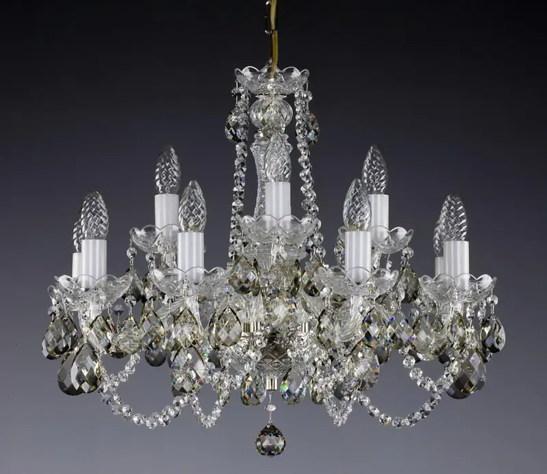 Luster mit bunten Behängen L074B 8007