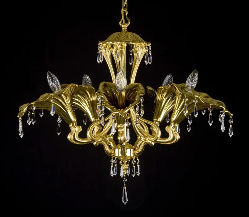 Messingsluster mit Behänge L369CE