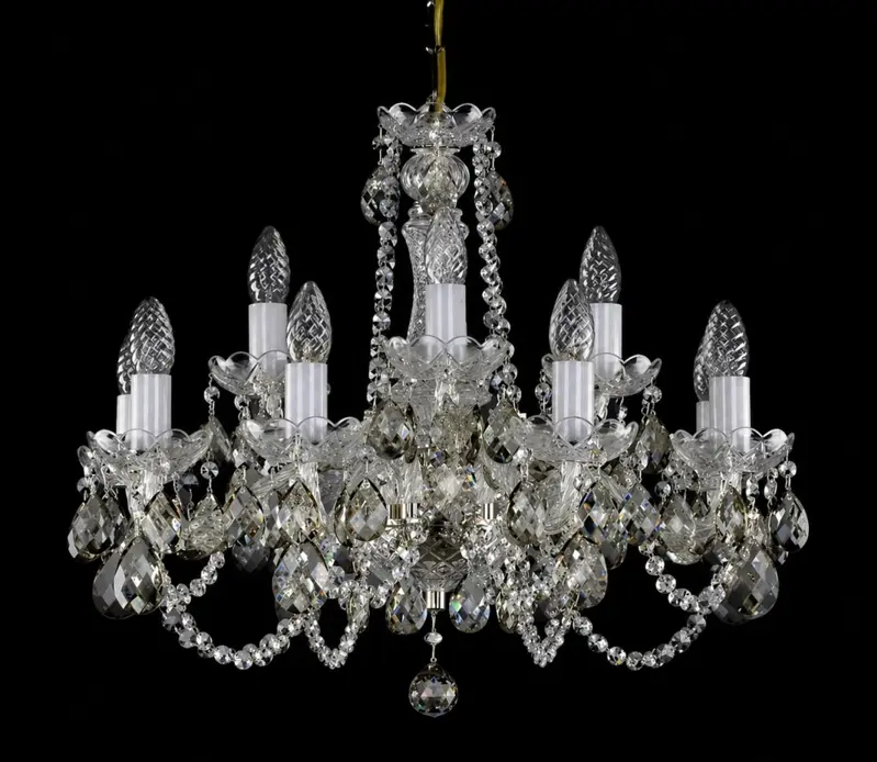 Luster mit bunten Behängen L074B 8007