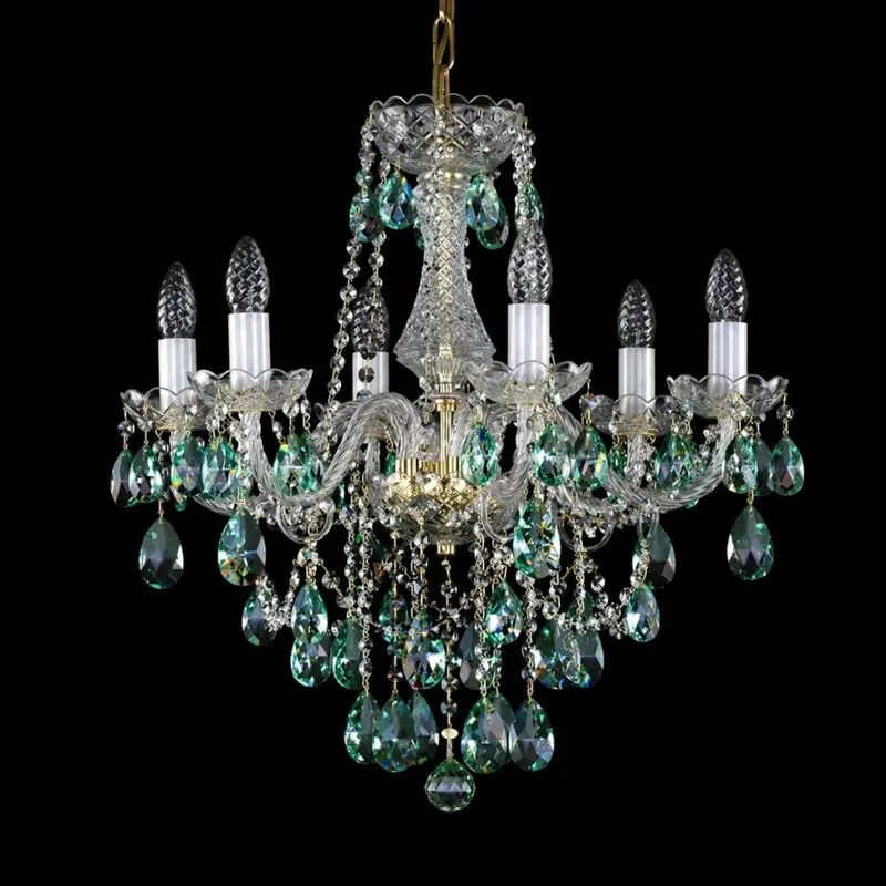 Luster mit bunten Behängen L098CE 5005