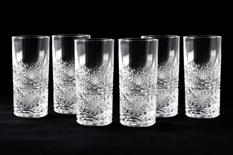 Geschliffene Gläser 6 Stk. 50 ml BLPK500