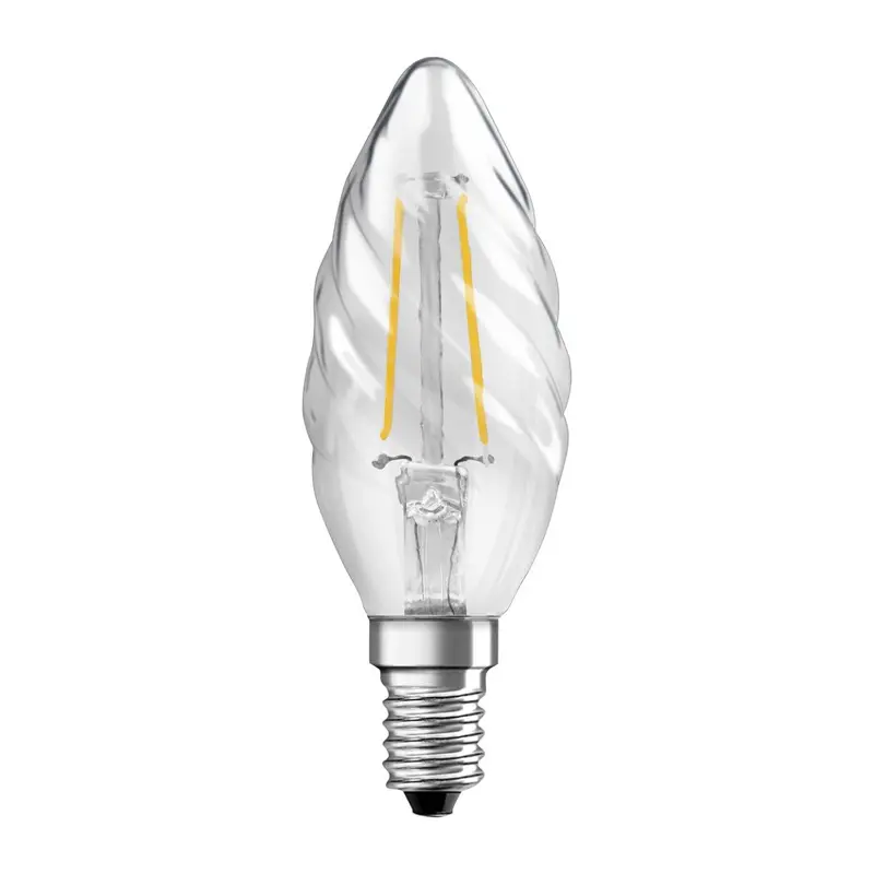 LED-Glühbirne E14 verdreht 4W