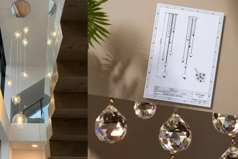 Design, das den Innenraum zur Kunst erhebt