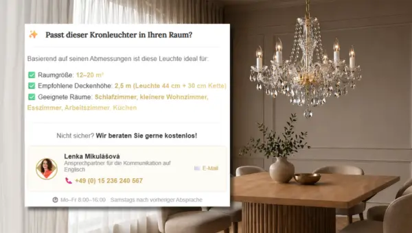 Die richtige Höhe und Größe? Unser smarter Berater hilft Ihnen