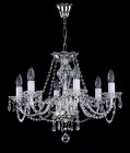 Cut glass crystal chandelier  L030CE - silver 