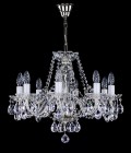 Cut glass crystal chandelier  L031CE - silver 
