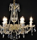 Cut glass crystal chandelier  LW142062100G - detail 