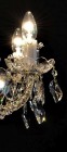 Kronleuchter aus Geschliffenem Kristall  LW142082100G - Kerzendetail