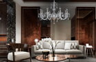 Living Room  GLASS CHANDELIER EL250803 