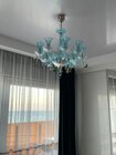 Crystal blue chandelier for bedroom EL4188303-3TN