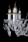 Traditional Crystal Chandeliers EL1028+402SHPB - candle detail
