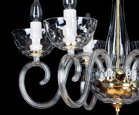 Clear Glass Chandelier  EL225607 - detail 