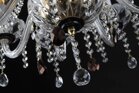 Lámpara de araña de cristal tallada EL204801MAT - detalle