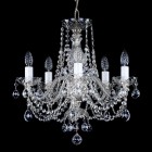 Traditional Crystal Chandeliers  L048CE - silver 