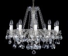 Traditional Crystal Chandeliers L127CL  - silver 