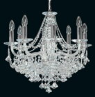 Modern Crystal Chandeliers EL215807 - silver