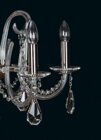 CHANDELIER CRYSTAL EL214609 - candle detail