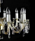 CHANDELIER CRYSTAL LW507100100G - candle detail