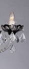 Crystal chandelier black LLCH05–BLACK-SPS - detail 
