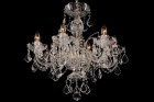 Chandelier crystal  LUCH6SW -  silver 