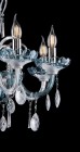 Crystal blue chandelier EL619811 - detail 