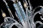 Lámpara de cristal azul EL619811 - detalle