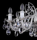 Traditional Crystal Chandeliers L16059CE - candle detail