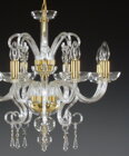 Clear Glass Chandelier AL059 - detail 