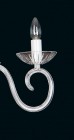 Lámpara de araña de cristal lisa EL2244024 - detalle