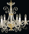 Clear Glass Chandelier  EL412600 - detail 