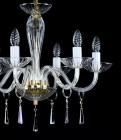 Clear Glass Chandelier  L148CE - detail 