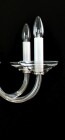 Clear Glass Chandelier  LW513120100G - candle detail
