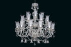 Cut Glass Crystal Chandelier EL68124301TB  - silver