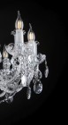 Chandelier crystal EL1071201SWPB  - candle detail