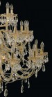 Lámpara de araña de cristal  grande EL6513001 - detalle