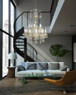  Living Room  Chandelier crystal EL6721819 