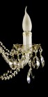 Tradičný krištáľový luster ALS0912022  - detail sviečky