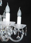 GLASS CHANDELIER EL2266022 - candle detail