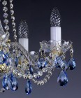 Blauer Kristall-Kronleuchter L083B 6006 - Detail 