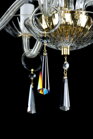 Clear Glass Chandelier L147CE - detail 