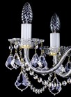 Cut glass crystal chandelier L027CE  - candle detail