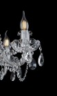Tradiční křišťálový lustr EL110502PB - detail svíčky 