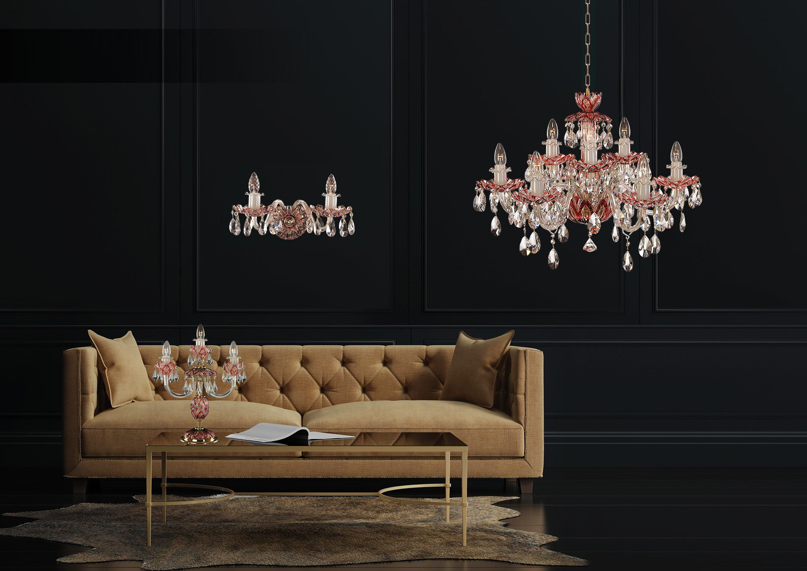 Chandeliers for living room EL601917