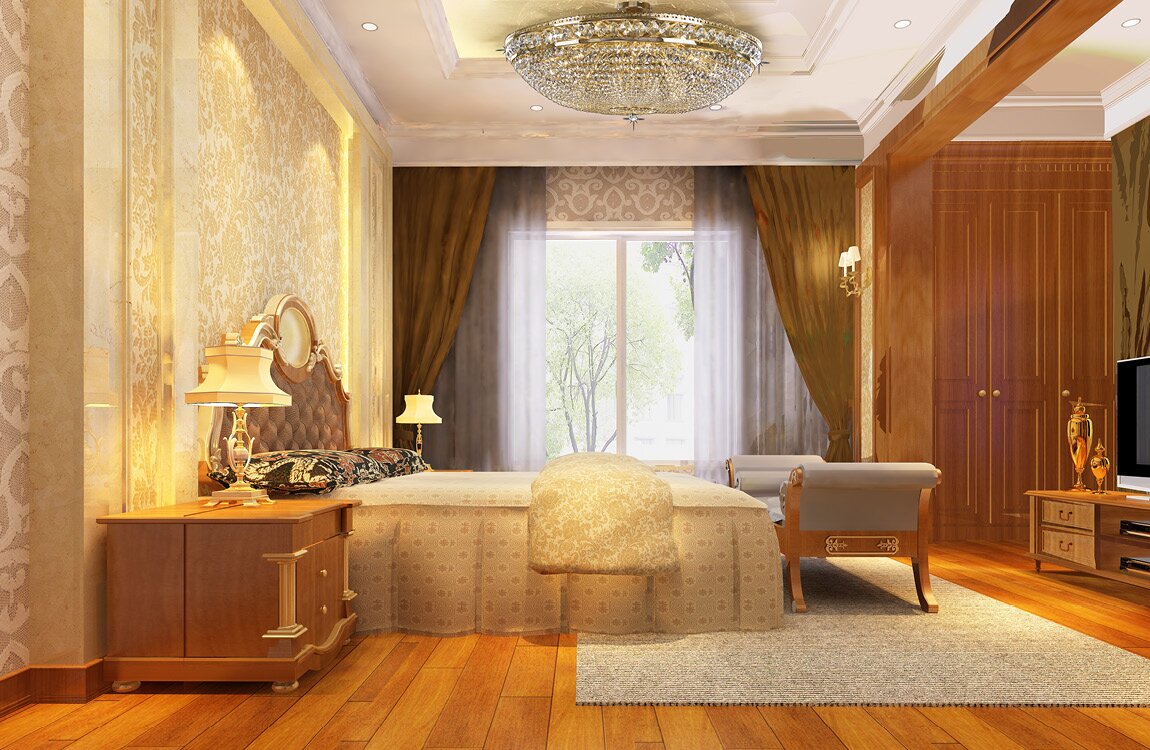 Crystal chandelier for bedroom EL306400015