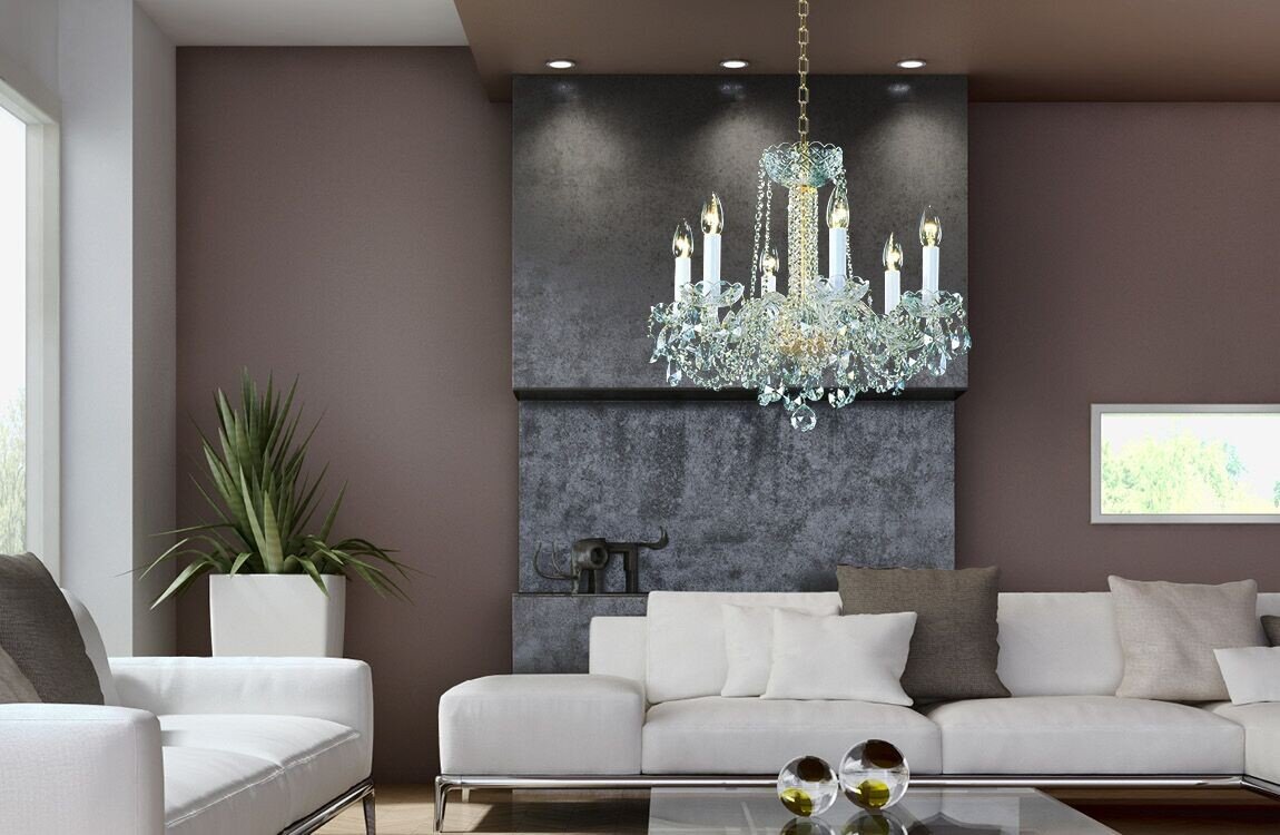 Kristall Kronleuchter  für Wohnzimmer im skandinavischen Stil AL182